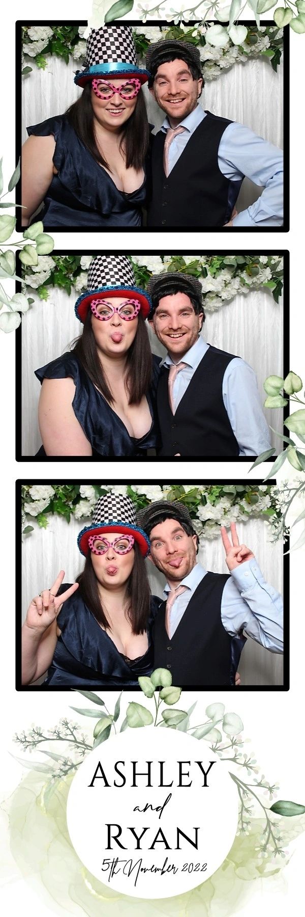 McBooth Wedding Photo Booth print