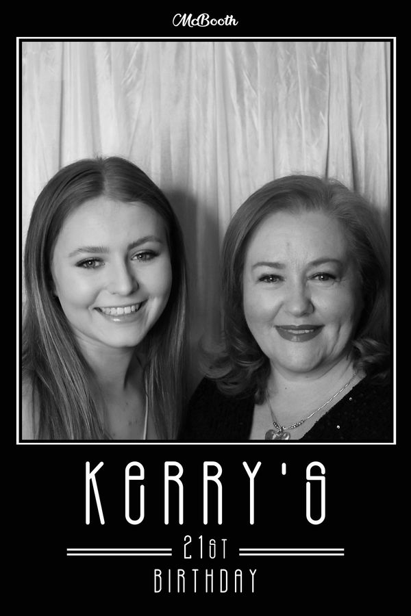 Birthday Photo Booth print